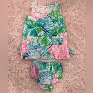 Lilly Pulitzer Infant Shift Dress Size 6-12M